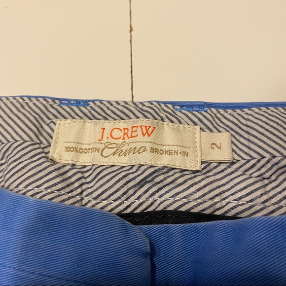 J. Crew Light Blue Chino Shorts Women's 2 - Picture 3 of 5